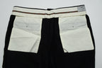 Black Flannel Trousers EU48/W32