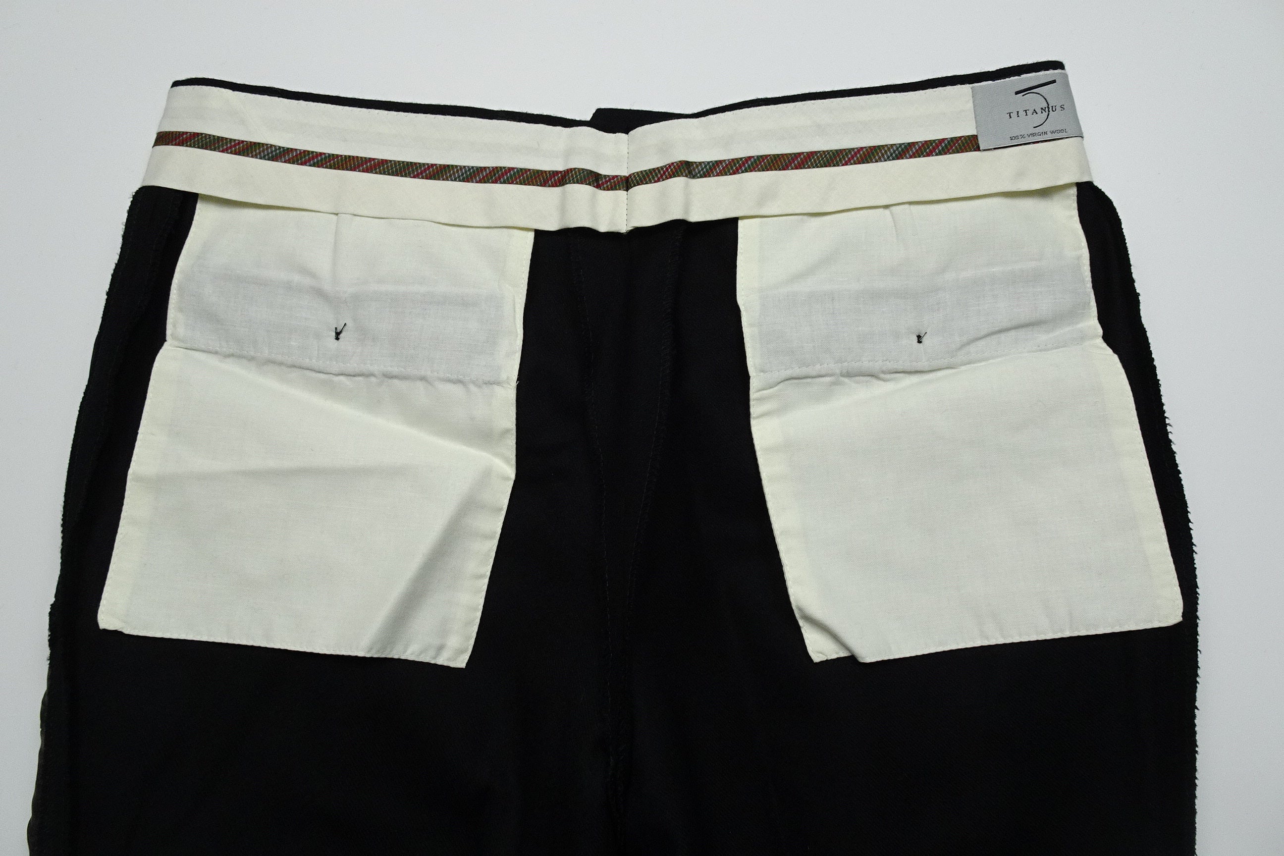 Black Flannel Trousers EU48/W32