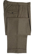 Light Brown Flannel Trousers EU48/W32