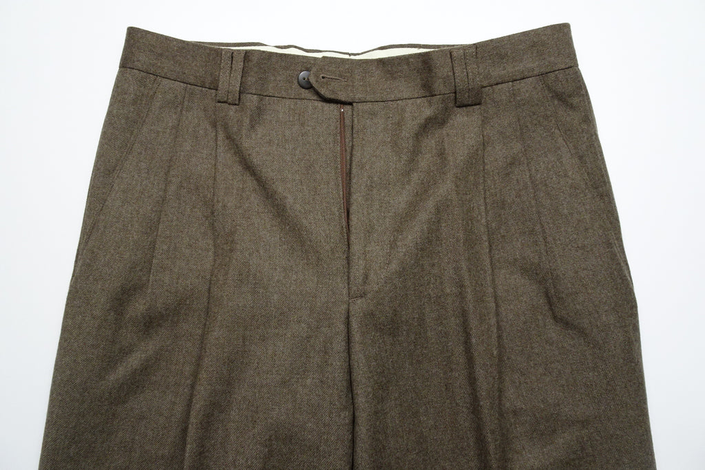 Light Brown Flannel Trousers EU48/W32