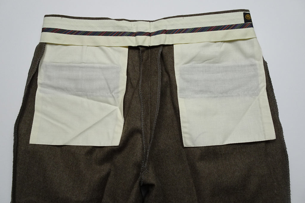 Light Brown Flannel Trousers EU48/W32