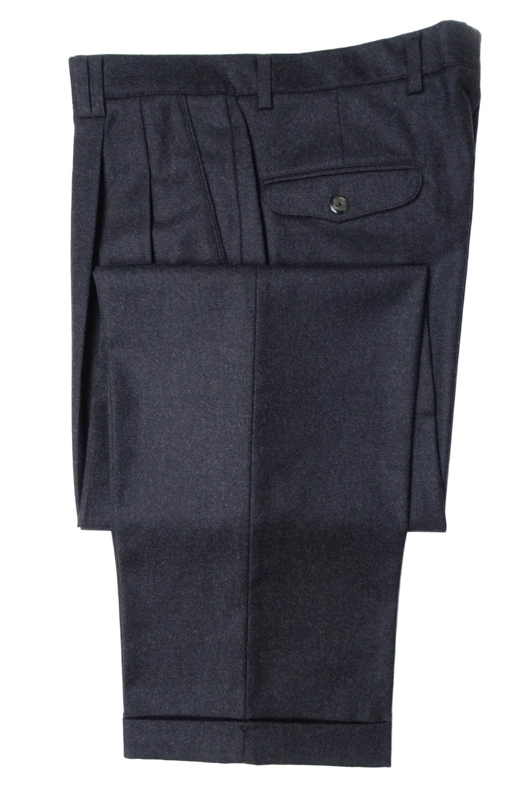 Dark Grey Flannel Trousers EU48/W32