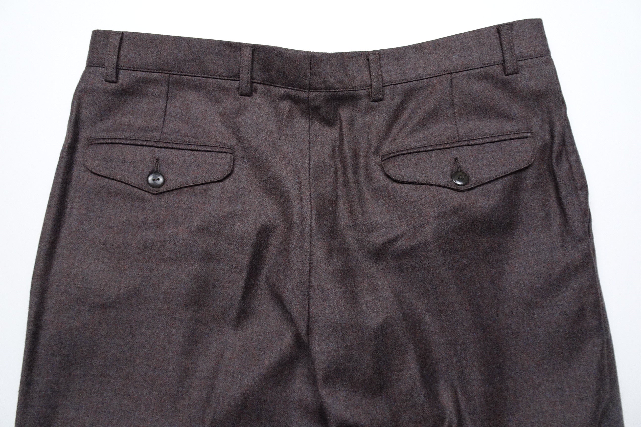 Tweed-like Brown Flannels EU50/W34