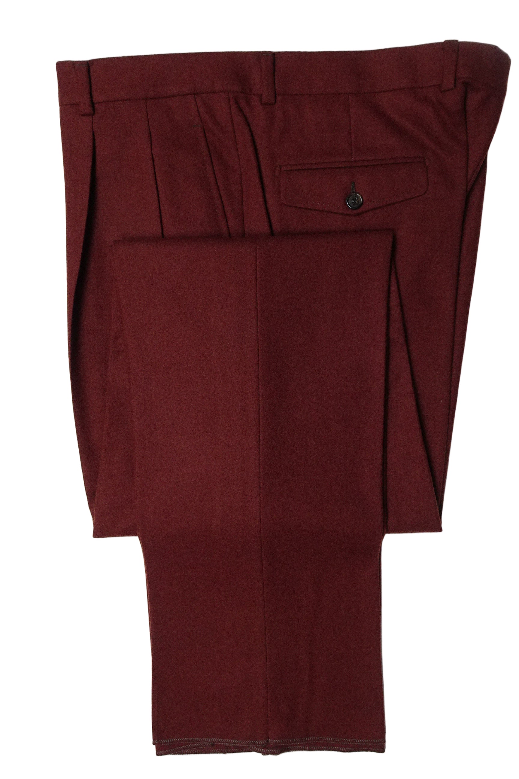 Rust Flannel Trousers EU56/W40