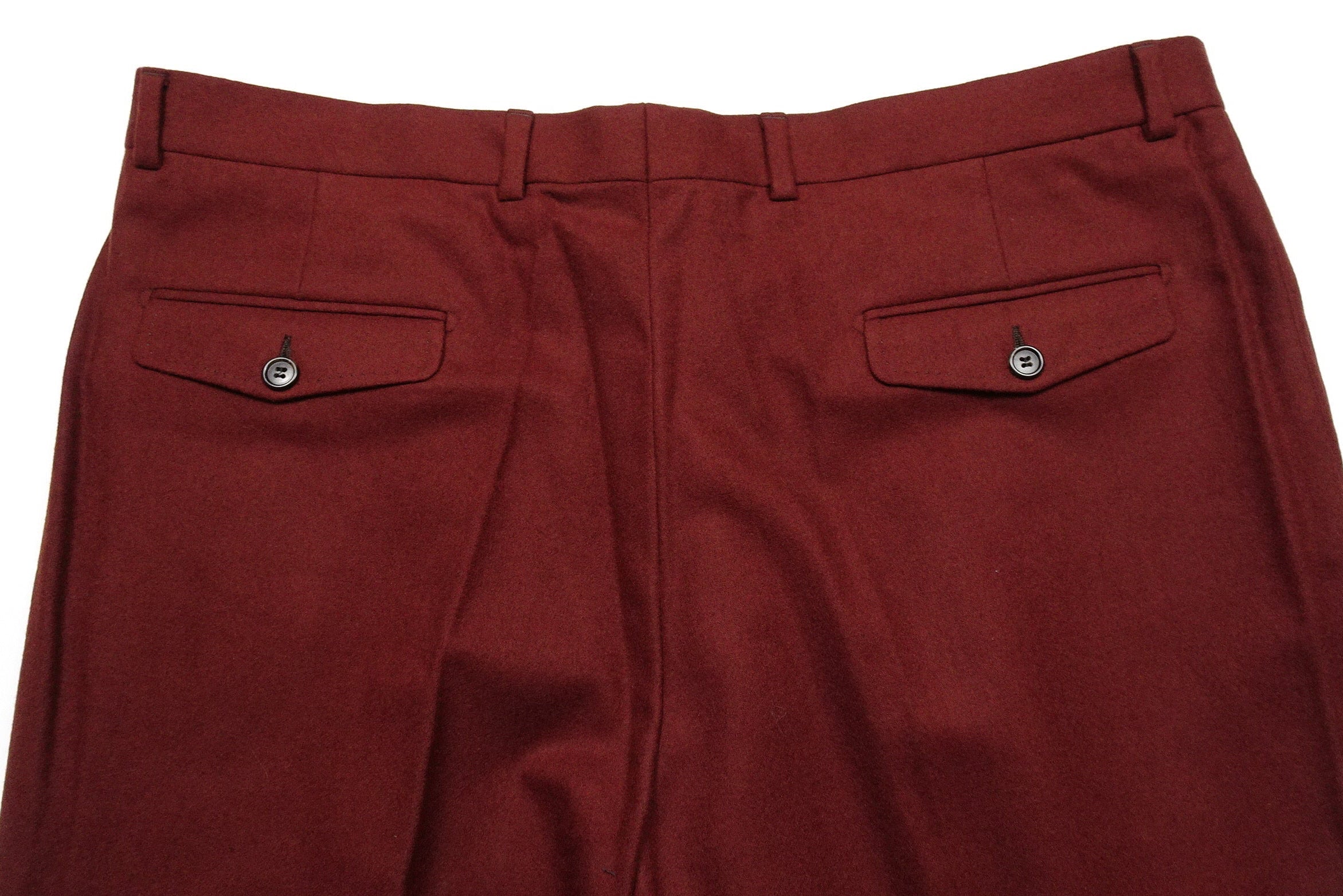 Rust Flannel Trousers EU56/W40