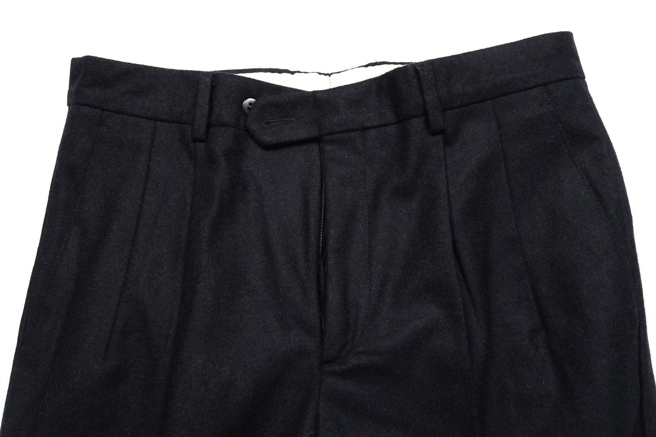 Black Flannel Trousers EU48/W32