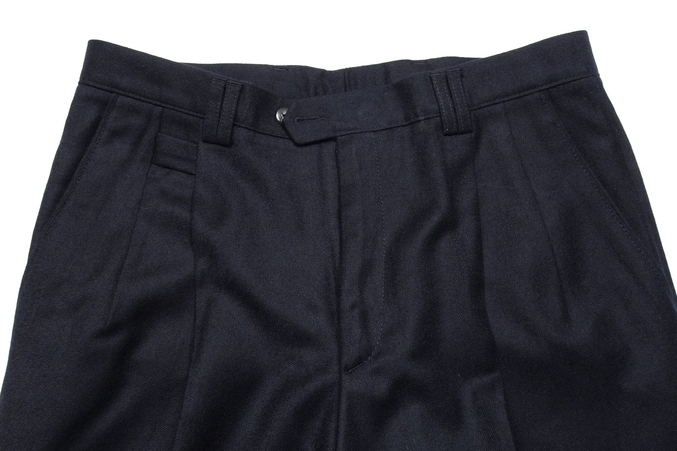 Dark Navy Flannel Trousers EU48/W32