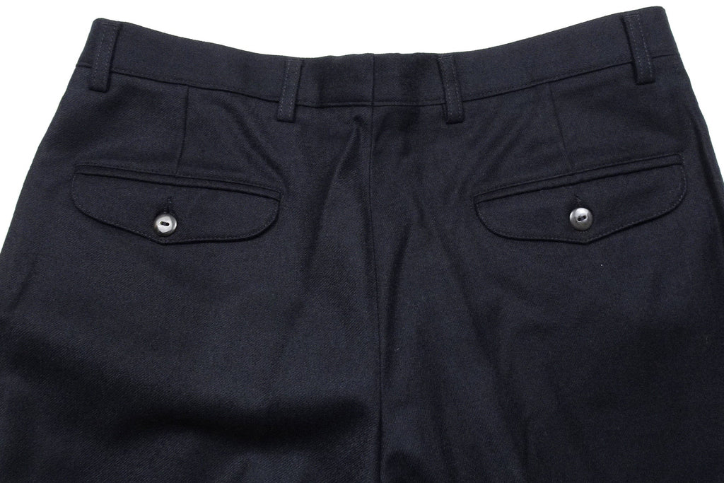 Dark Navy Flannel Trousers EU48/W32