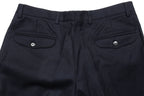 Dark Navy Flannel Trousers EU48/W32