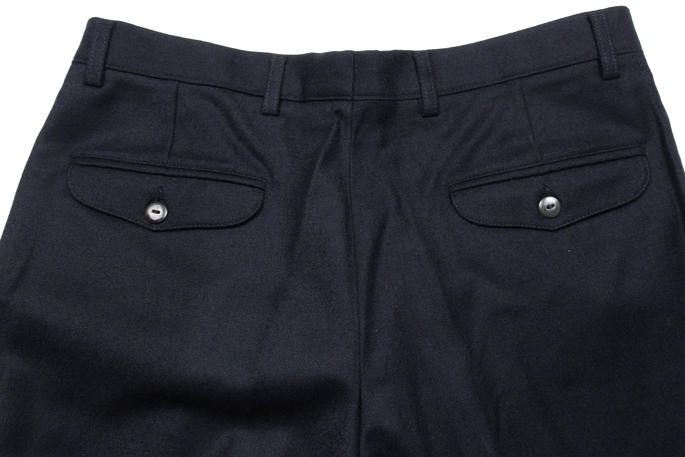 Dark Navy Flannel Trousers EU48/W32