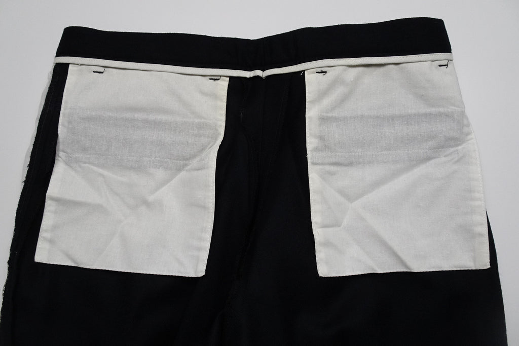 Dark Navy Flannel Trousers EU48/W32