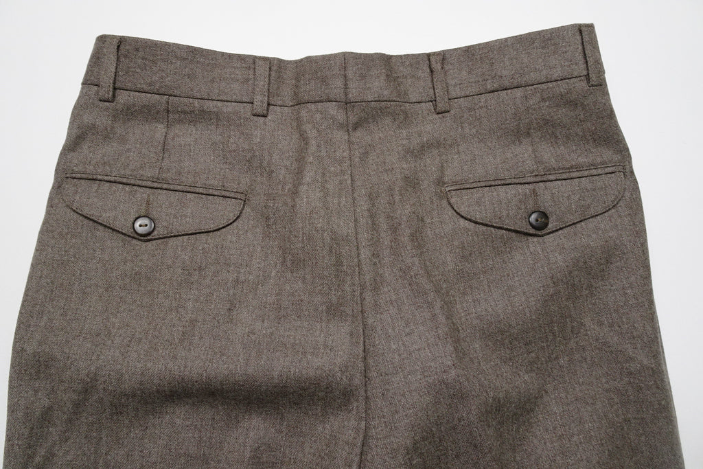 Light Brown Flannel Trousers EU50/W34 (ATR148)
