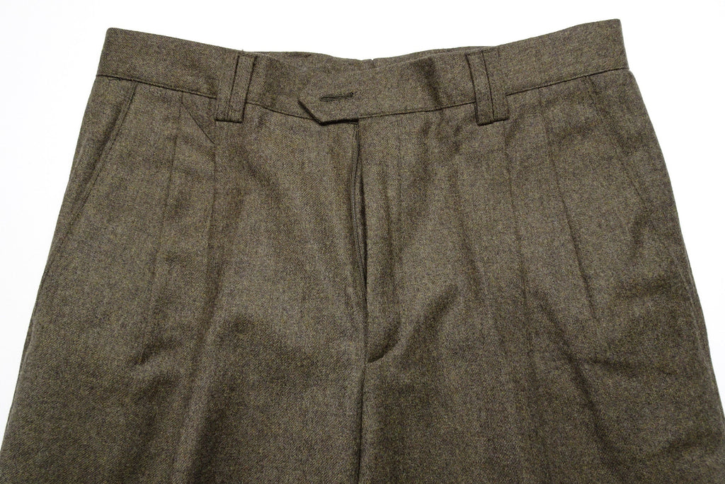 Mid Brown Flannel Trousers EU46/W30