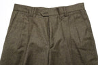 Mid Brown Flannel Trousers EU46/W30