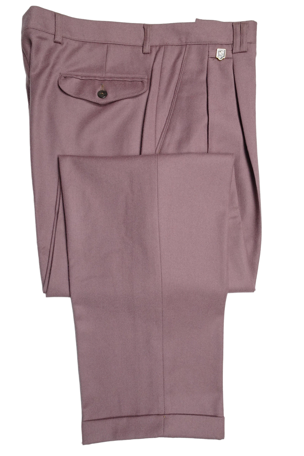 Salmon Flannel Trousers EU52/W36