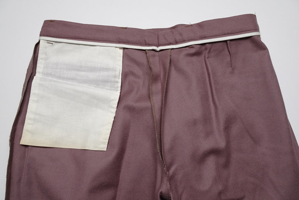 Salmon Flannel Trousers EU52/W36