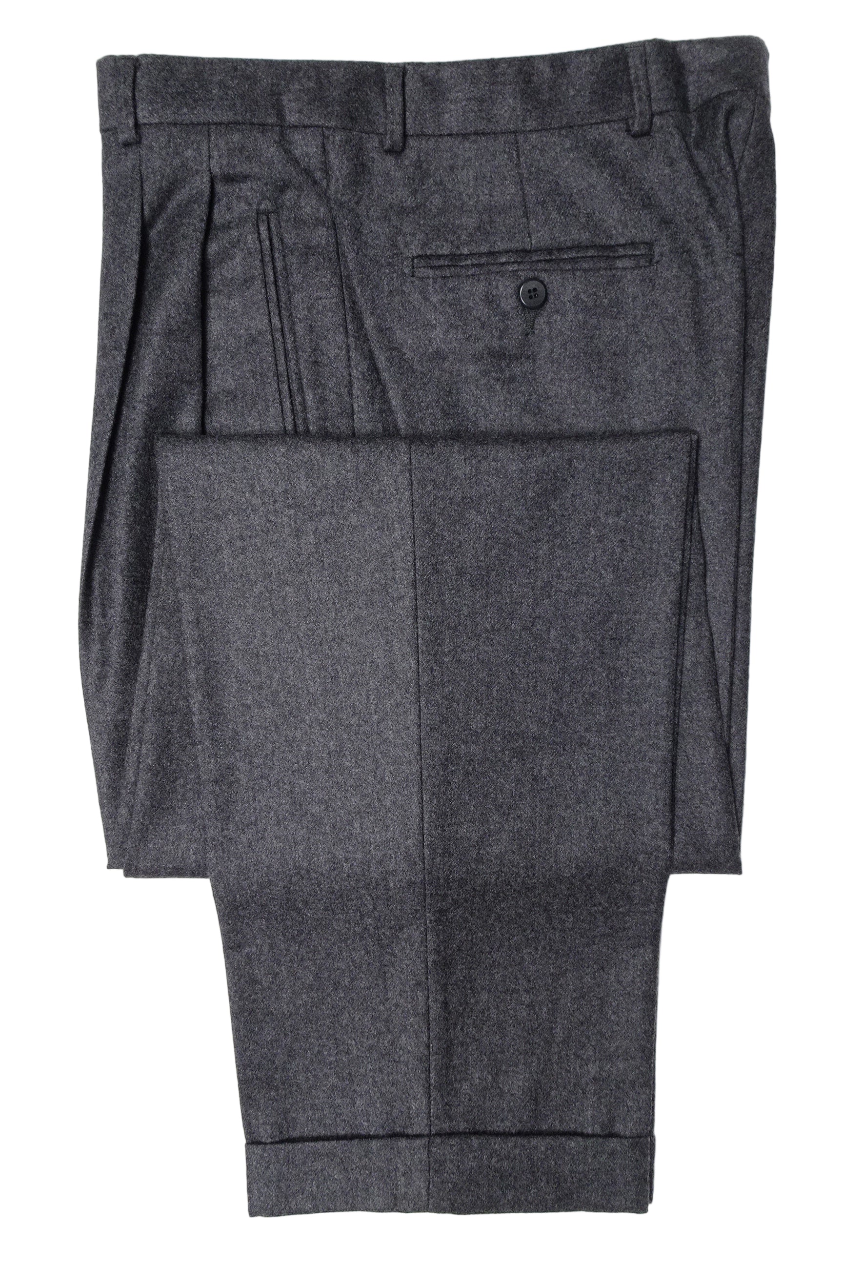 Mid Grey Flannel Trousers EU48/W32 (ATR242)