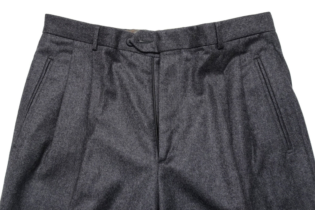 Mid Grey Flannel Trousers EU48/W32 (ATR242)