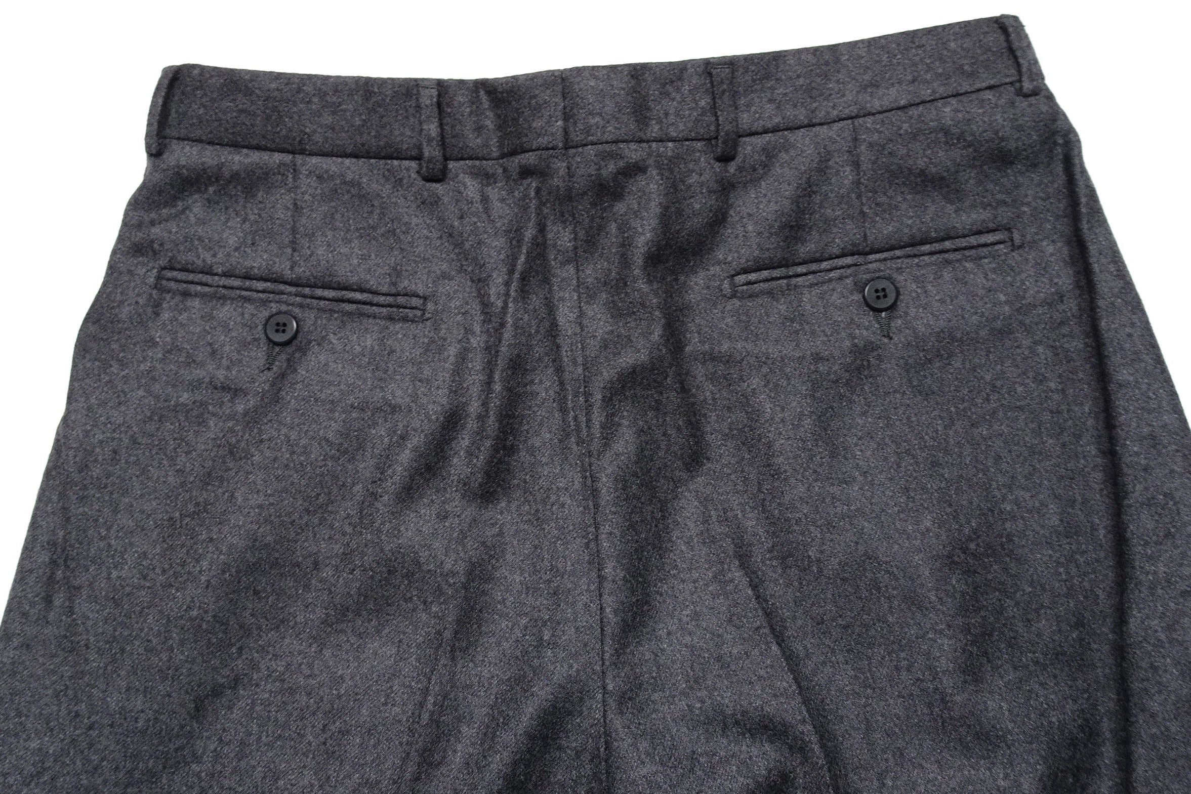 Mid Grey Flannel Trousers EU48/W32 (ATR242)