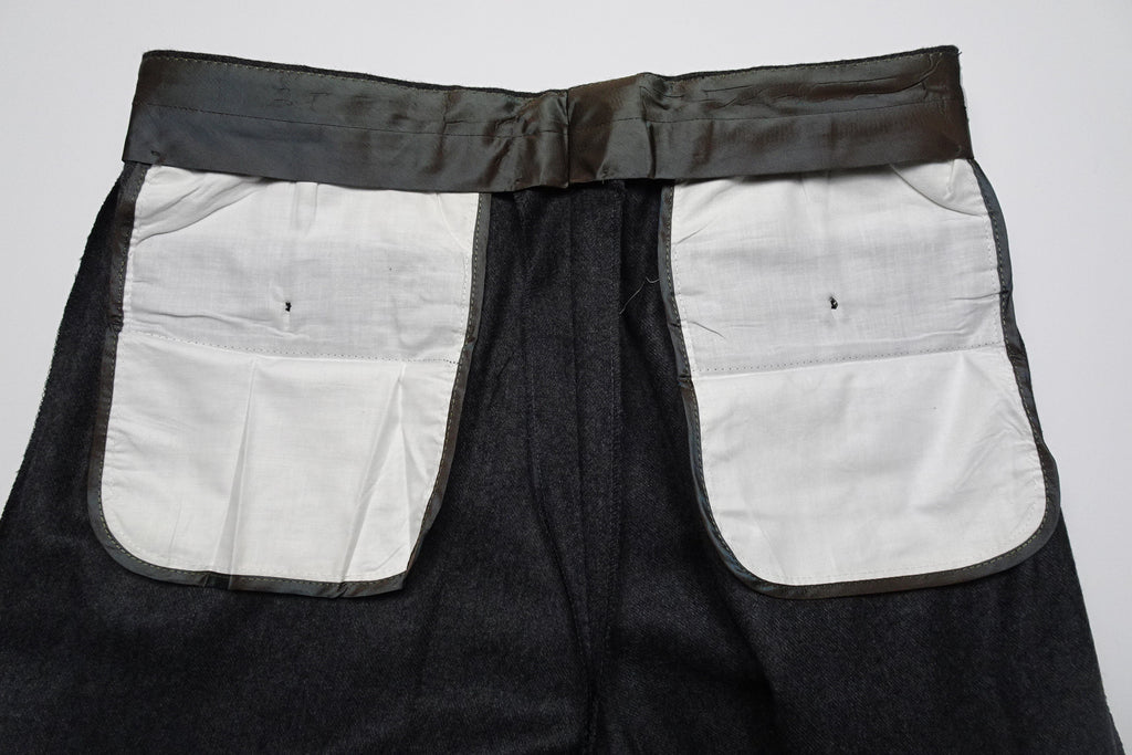 Mid Grey Flannel Trousers EU48/W32 (ATR242)