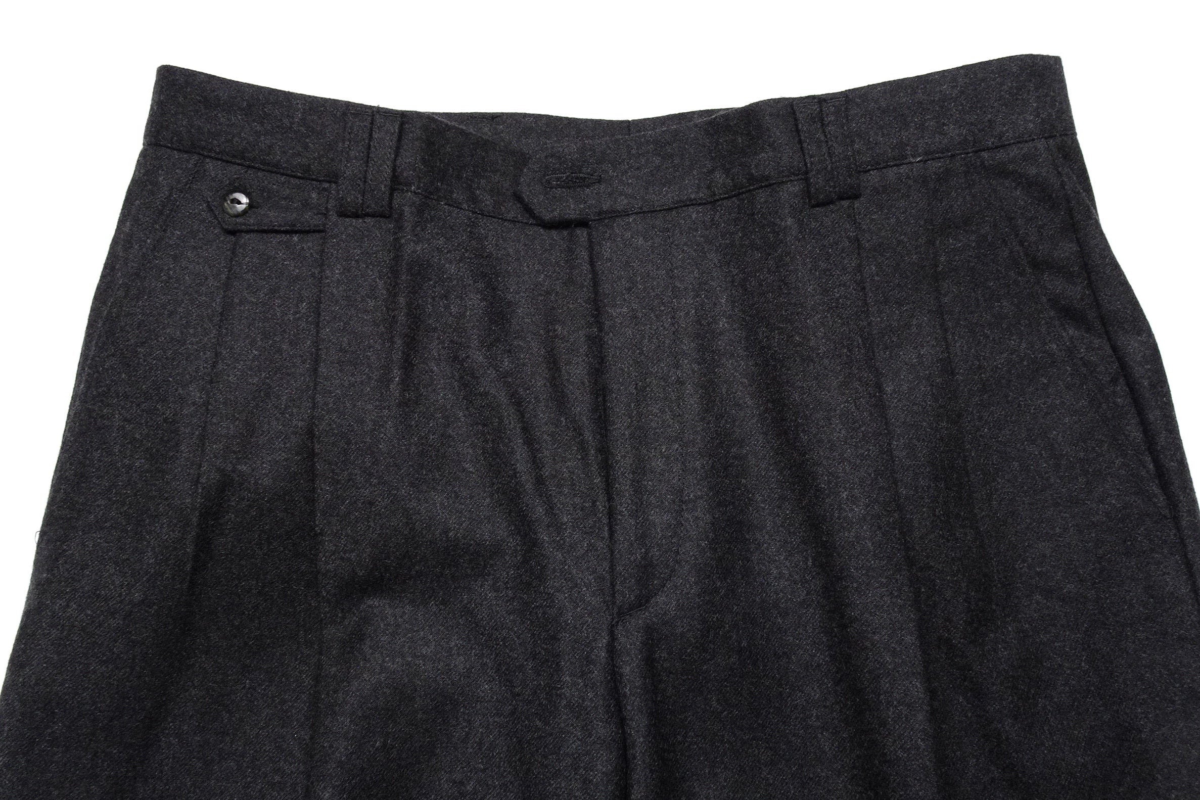 Anthracite Flannel Trousers EU48/W32