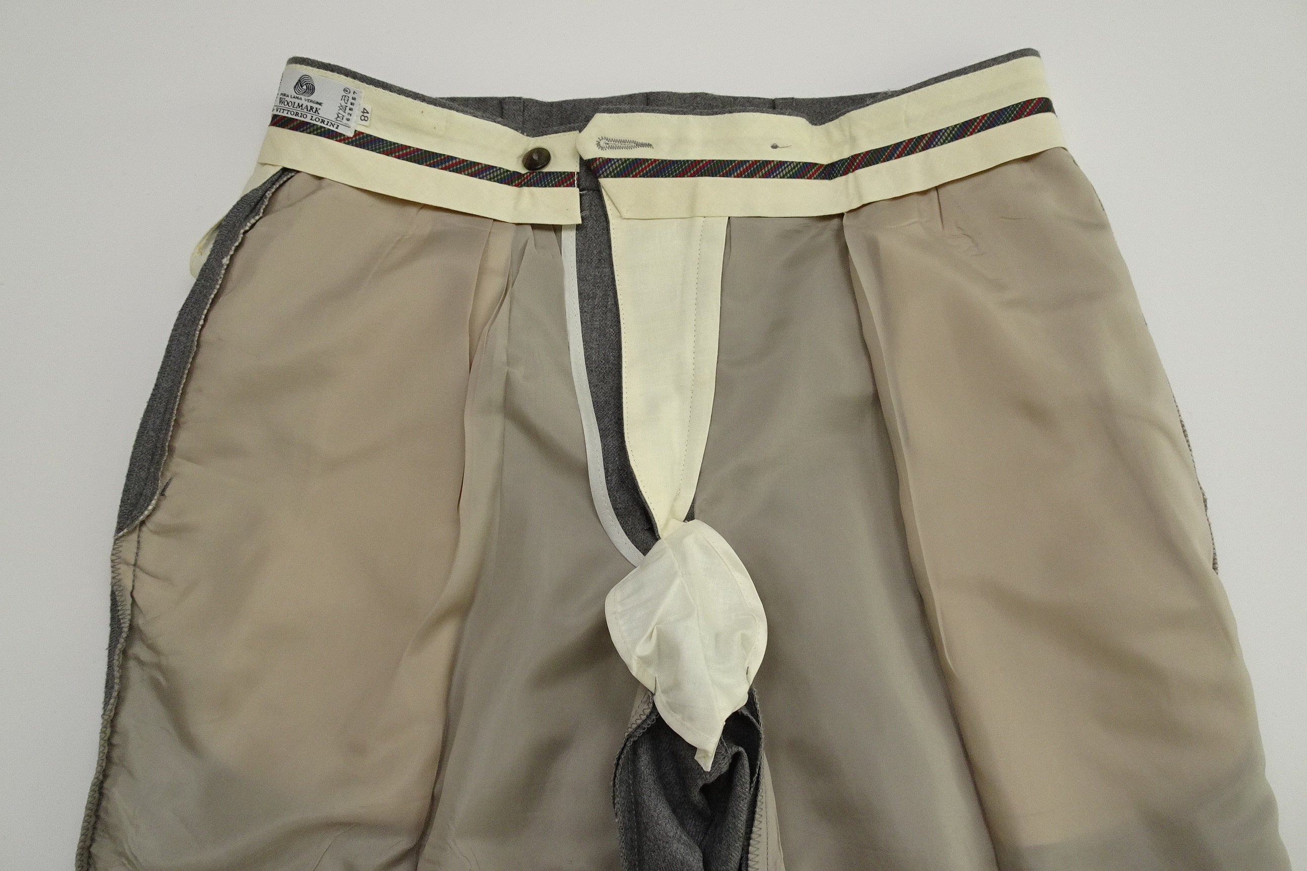 Light Grey Flannel EU48/W32