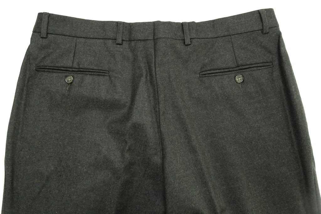 Dark Green Flannel Trousers EU54/W38