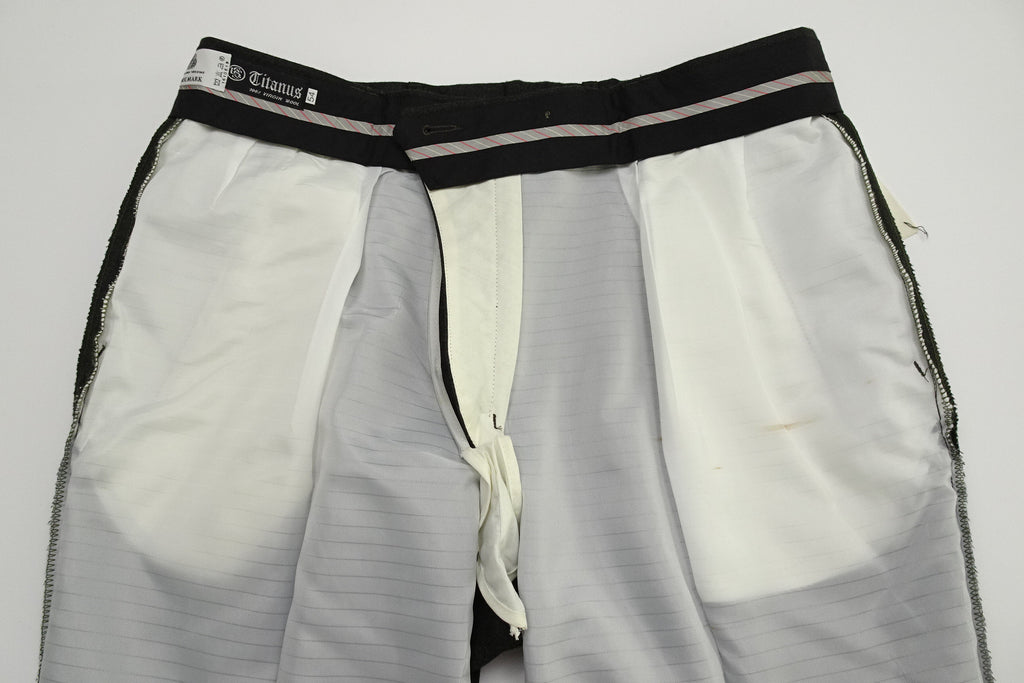 Dark Green Flannel Trousers EU54/W38