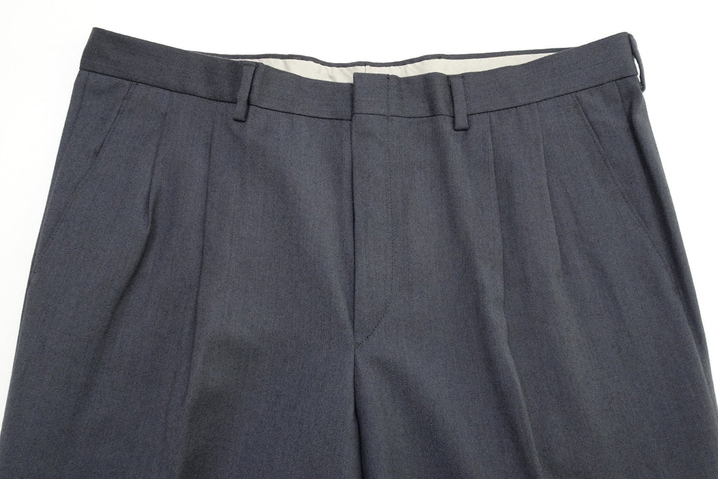 Mid Grey Worsted Trousers EU52/W36