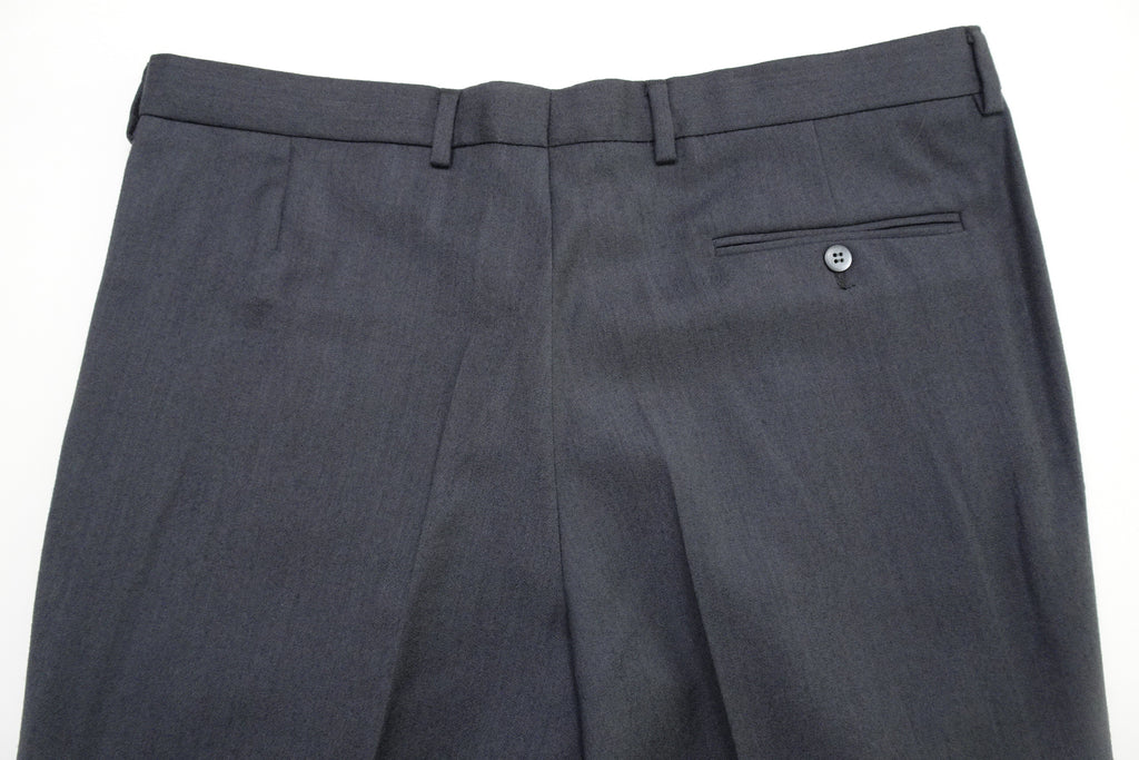 Mid Grey Worsted Trousers EU52/W36