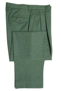 Bright Green Flannel Trousers EU54/W38