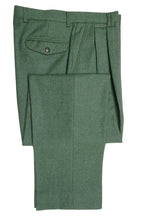 Bright Green Flannel Trousers EU54/W38