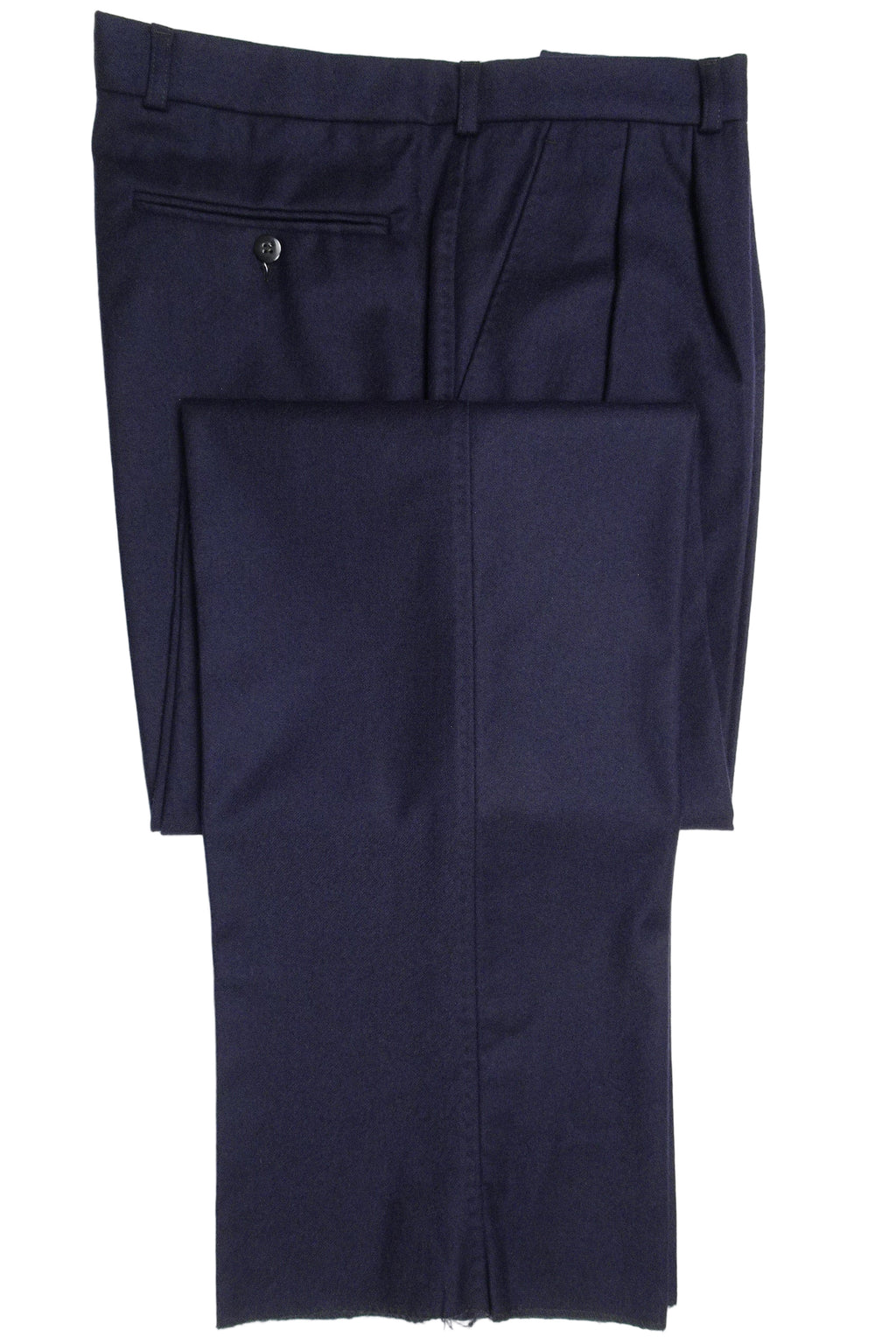 Navy Flannel Trousers EU50/W34