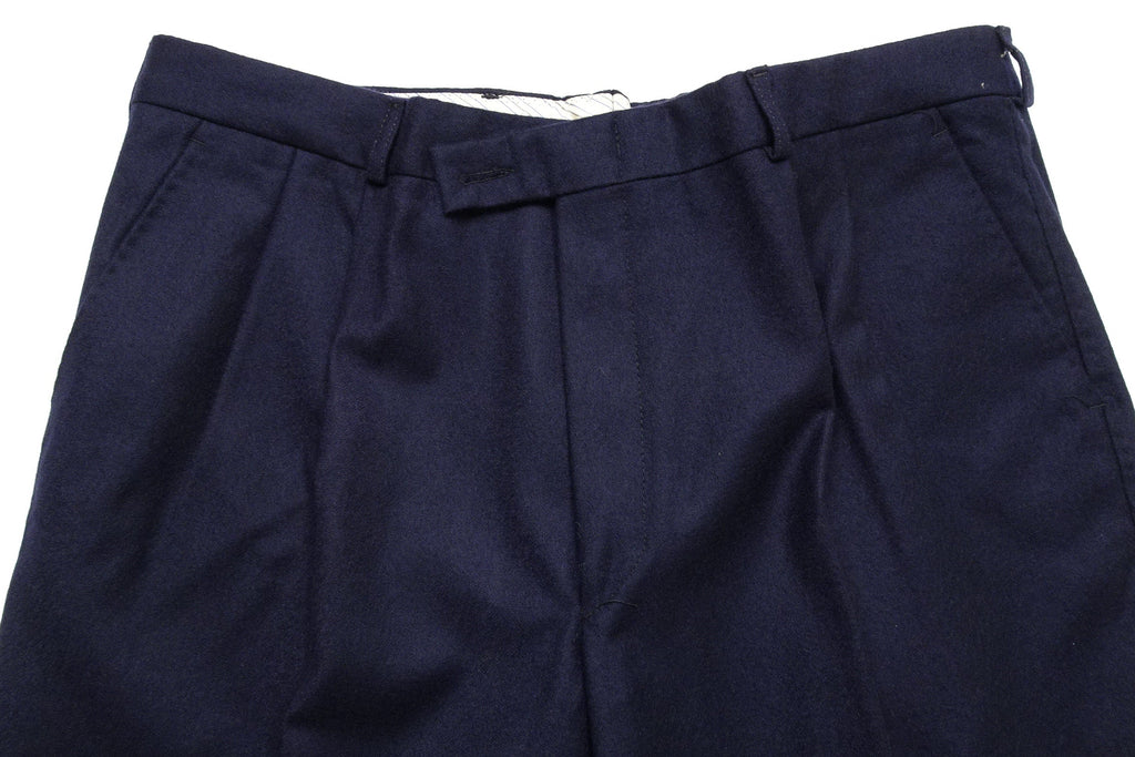Navy Flannel Trousers EU50/W34