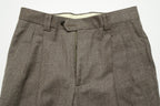 Oatmeal Flannel Trousers EU46/W30