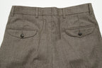 Oatmeal Flannel Trousers EU46/W30