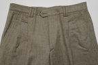 Beige Flannel Trousers EU46/W30