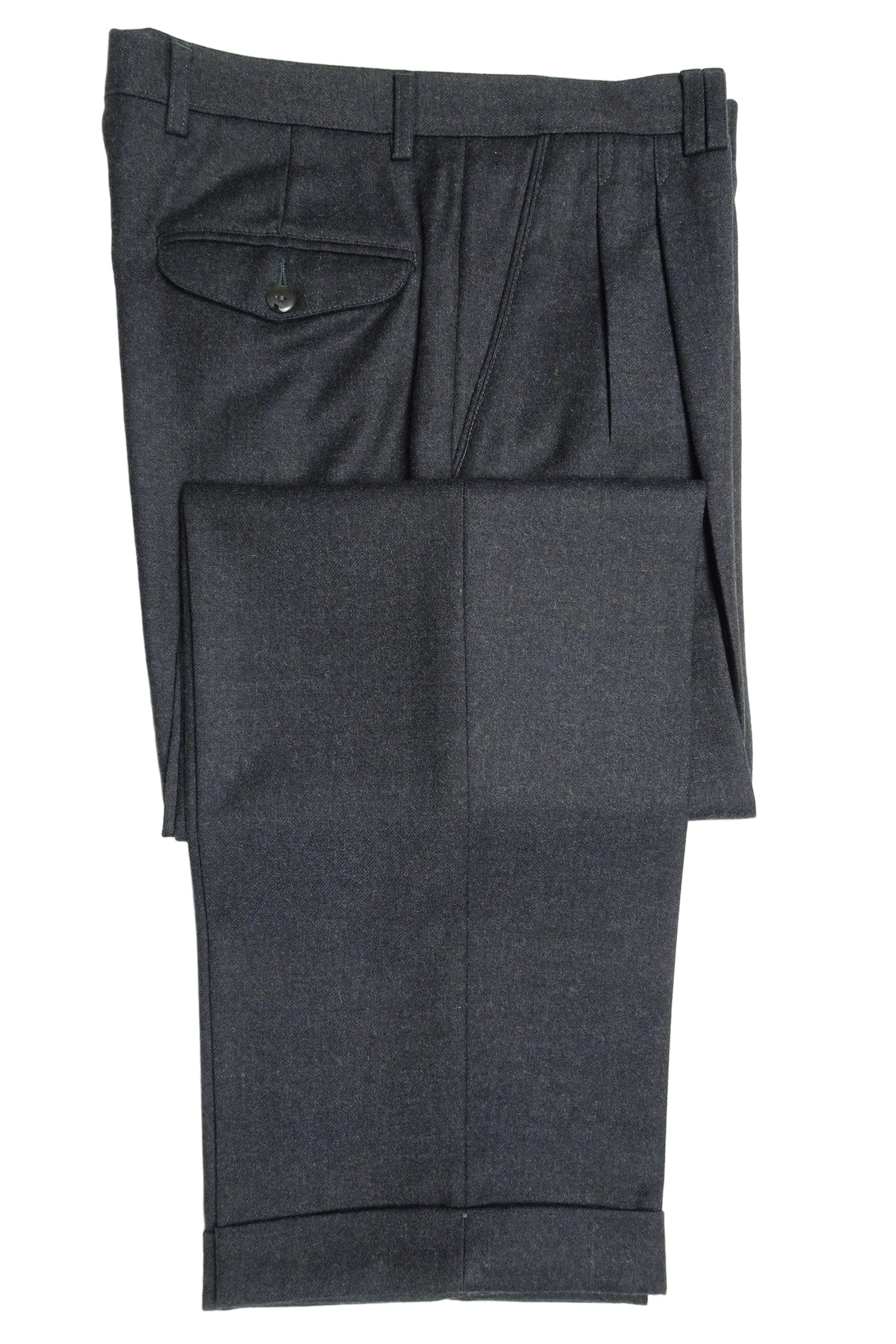 Dark Grey Flannel Trousers EU46/W30