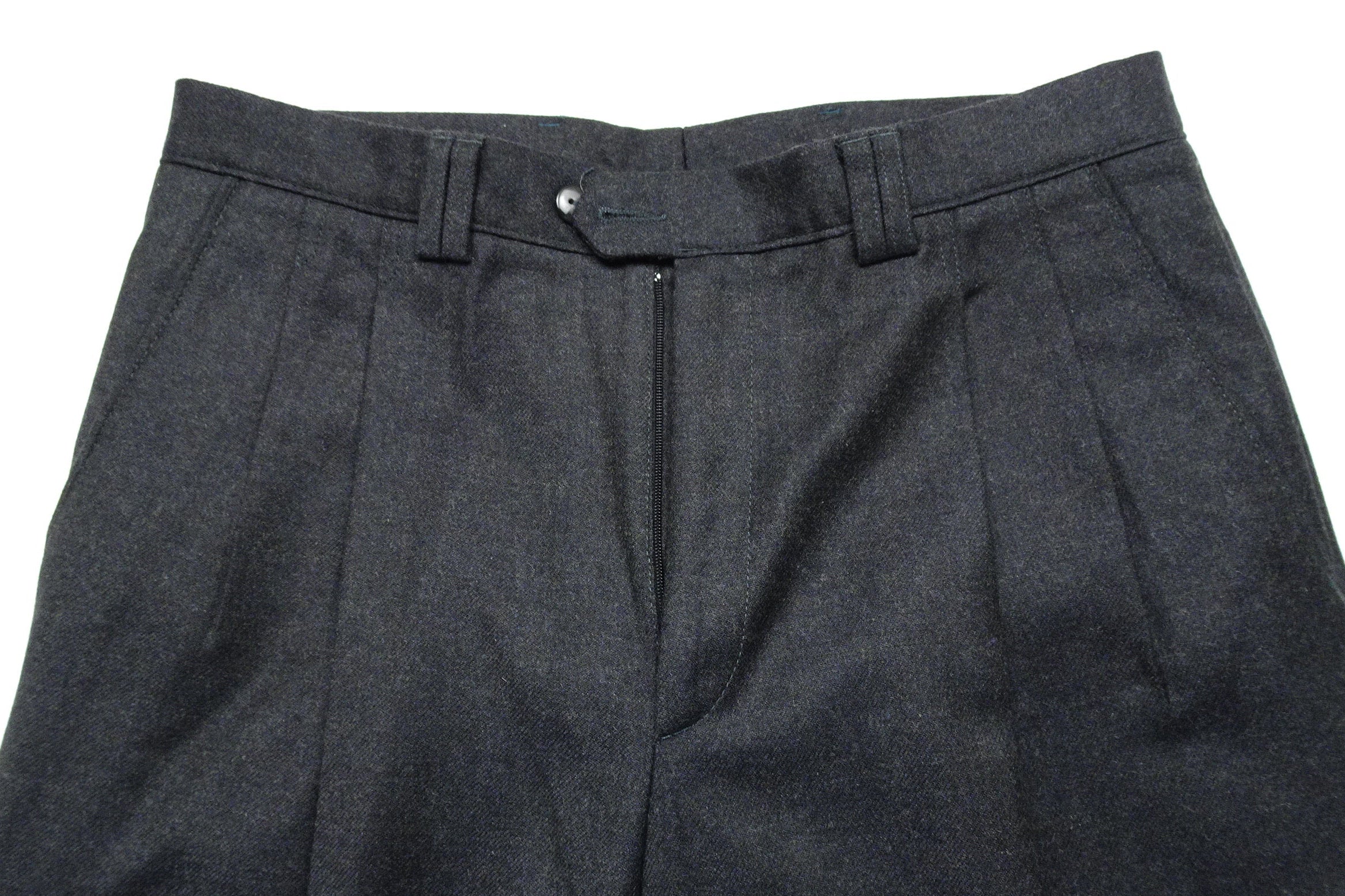 Dark Grey Flannel Trousers EU46/W30