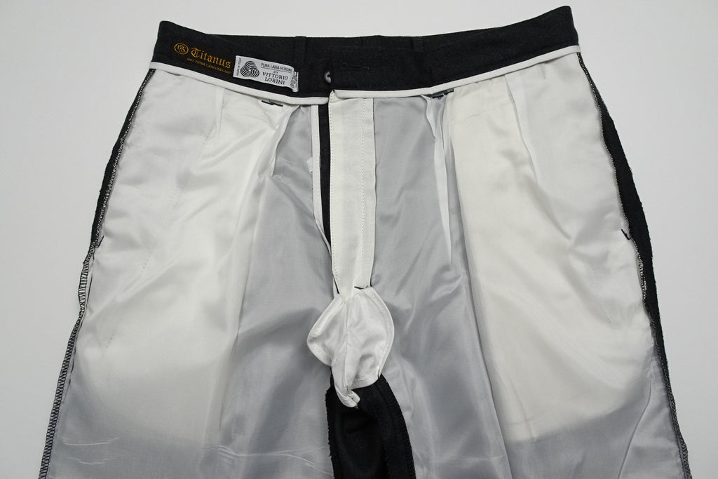 Dark Grey Flannel Trousers EU46/W30