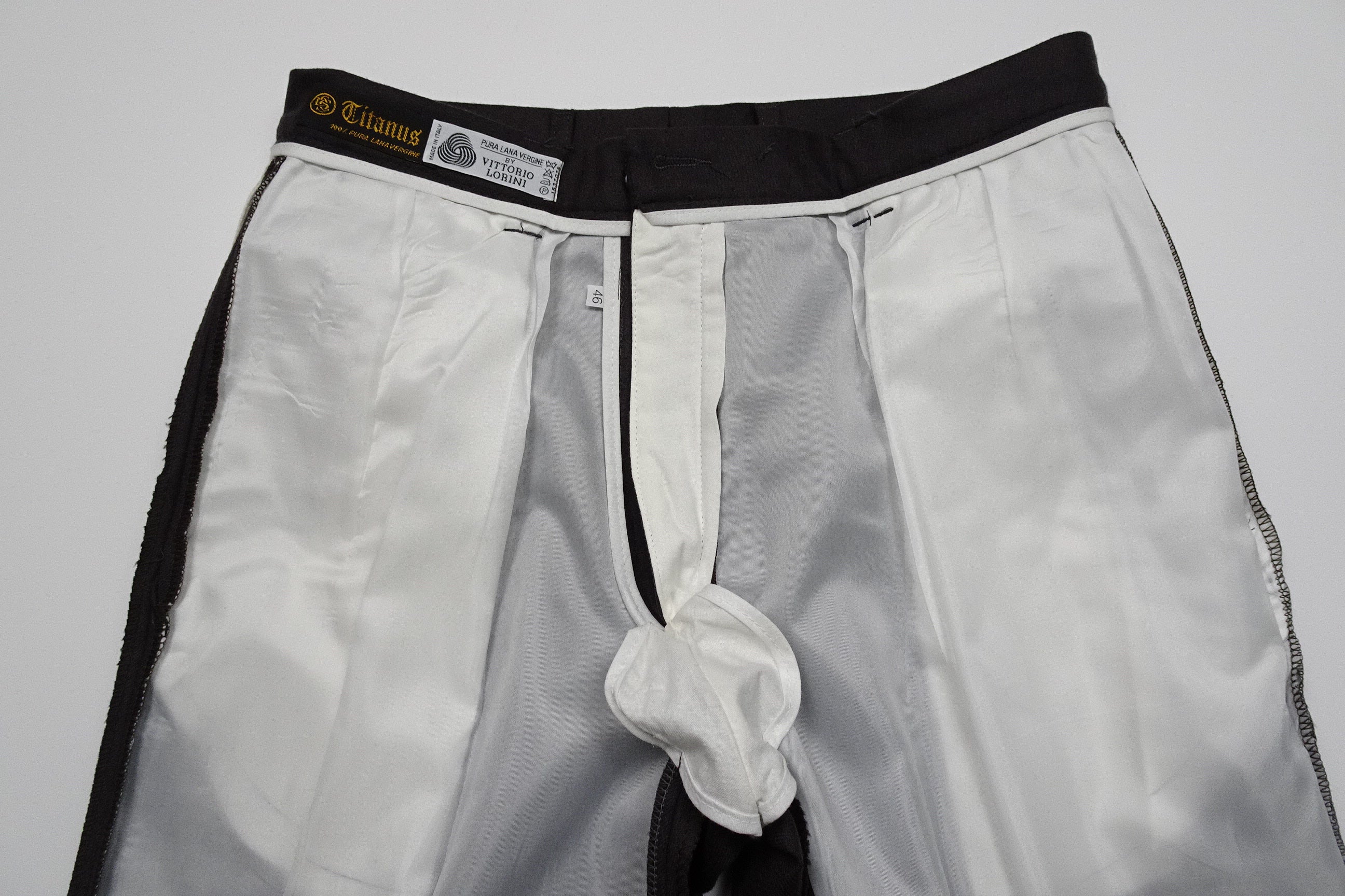 Brown Flannel Trousers EU46/W30