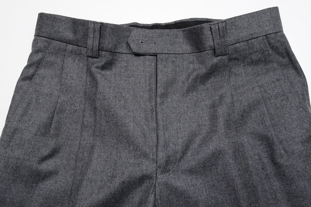 Mid Grey Flannel Trousers EU46/W30