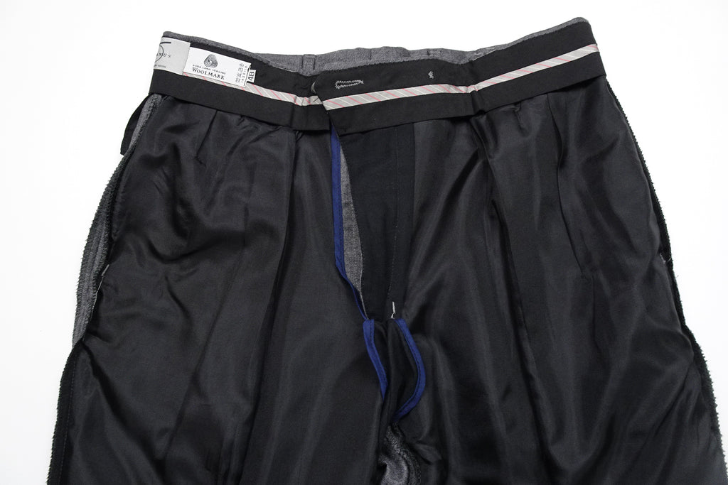 Mid Grey Flannel Trousers EU46/W30