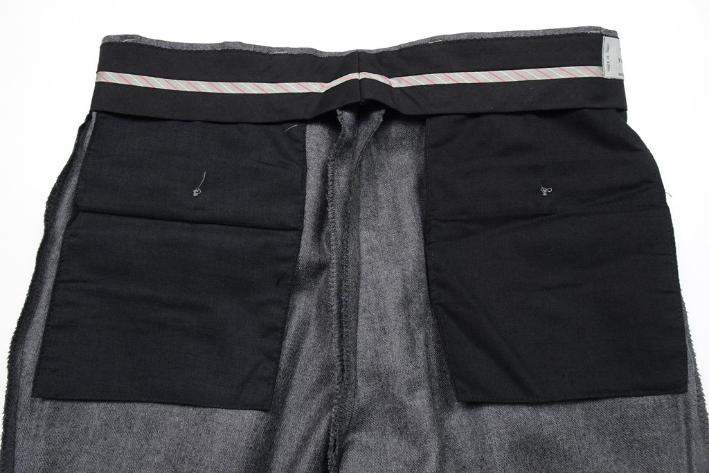 Mid Grey Flannel Trousers EU46/W30