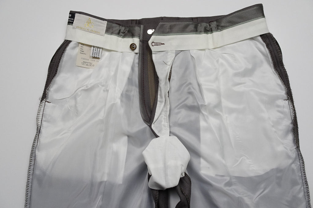 Green/Grey Flannel Trousers EU48/W32