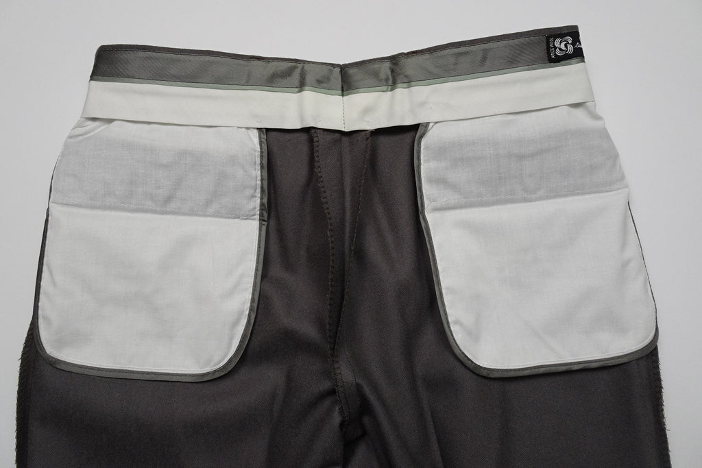 Green/Grey Flannel Trousers EU48/W32