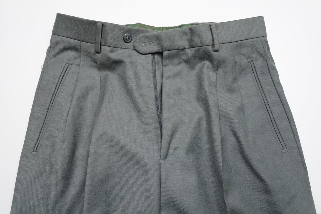 Turquoise Flannel Trousers EU46/W30