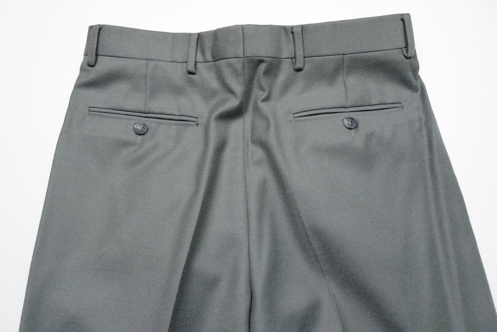 Turquoise Flannel Trousers EU46/W30