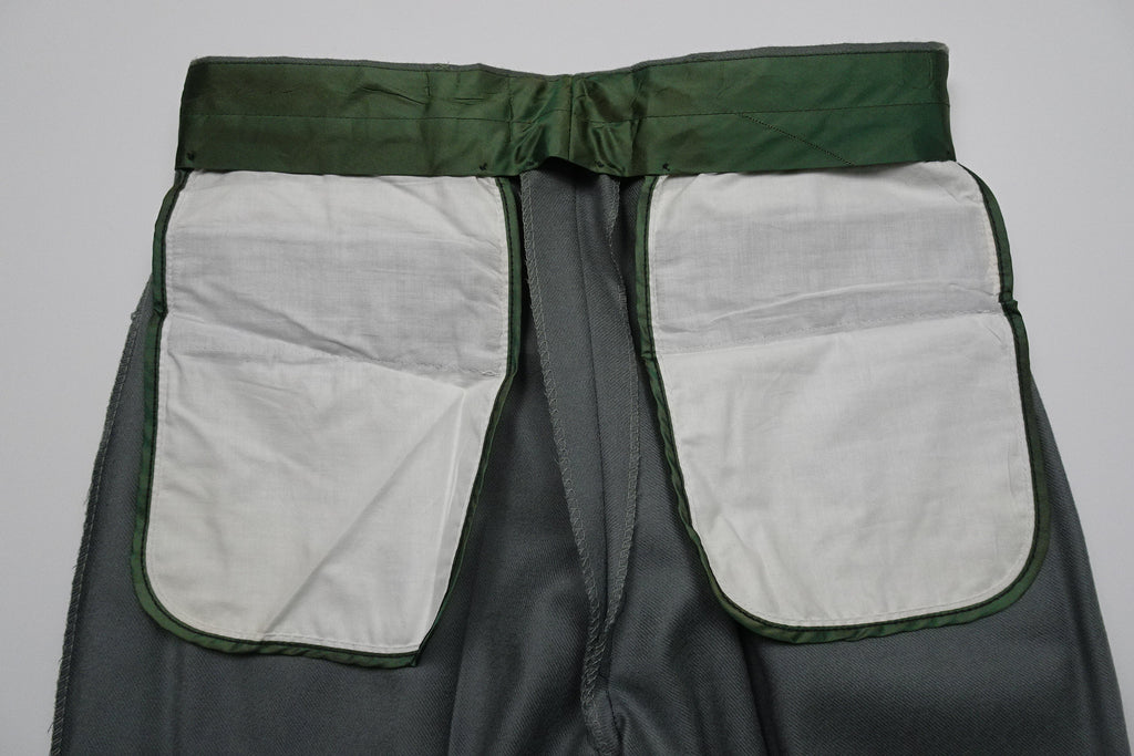 Turquoise Flannel Trousers EU46/W30