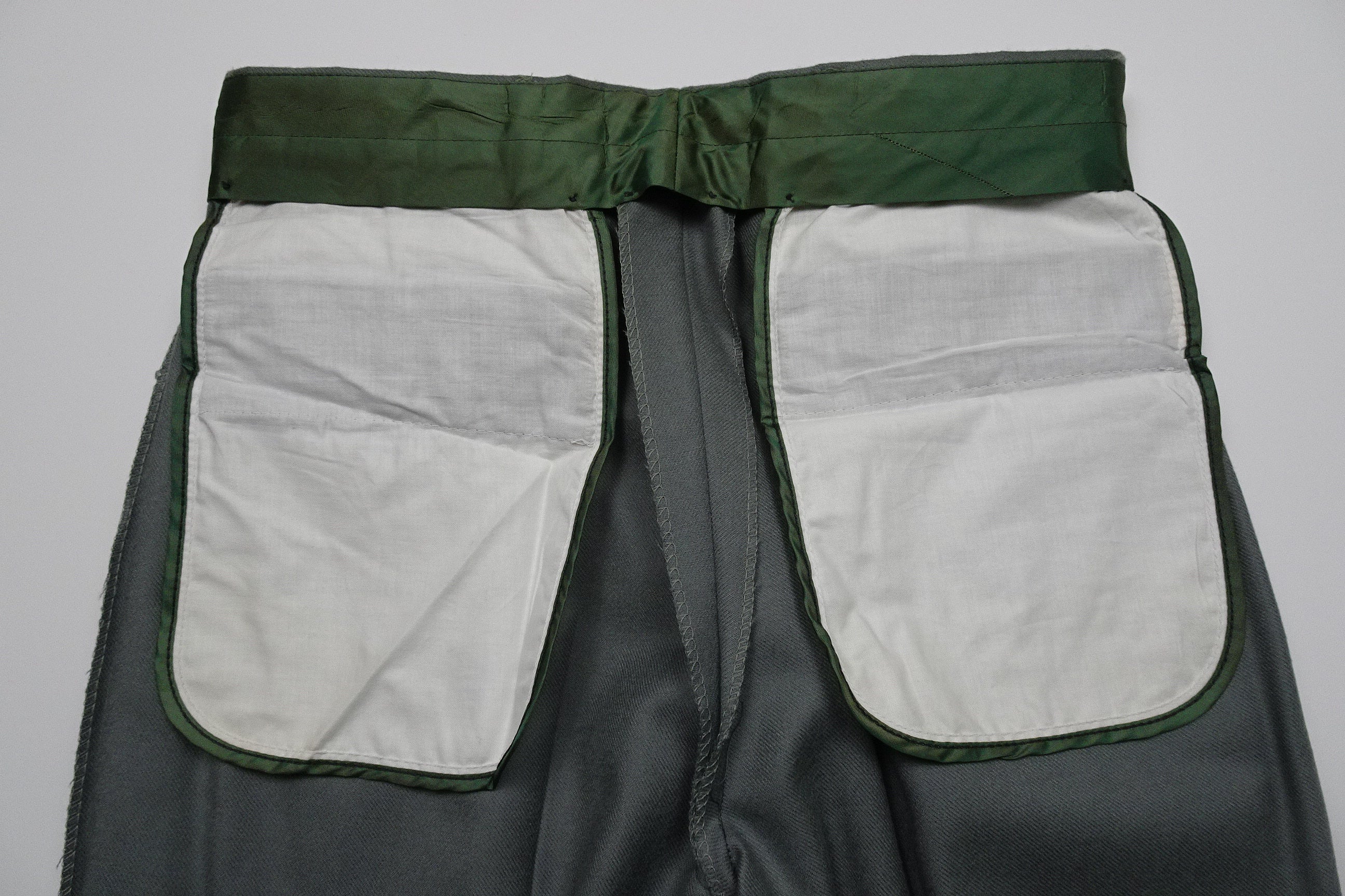 Turquoise Flannel Trousers EU46/W30